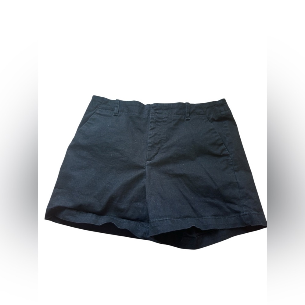 Banana Republic Authentic Chino Black‎ Stretch Cotton Shorts  Cotton Blend 6